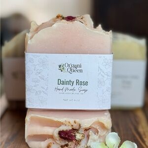 Dainty Rose Handmade Soap - Pink